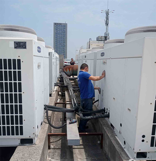 浑江中央空调制热和不制冷系统维修方法